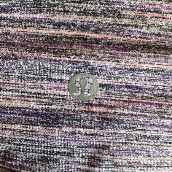 Lululemon high times leggings, size 8, pink and purple - Picture 6 of 7